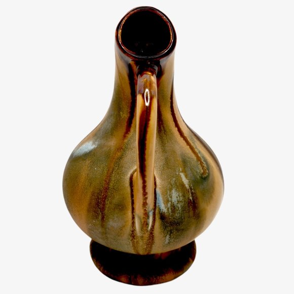 Faiencerie Thulin Wedding Vase Art Pottery Belgium - Picture 7 of 8